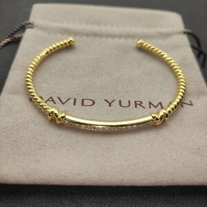 David Yurman 3mm Diamond bracelet